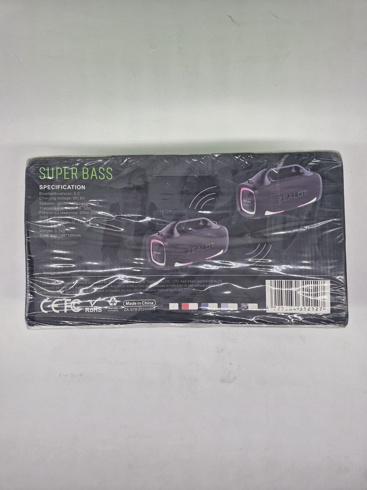 ZEALOT Bluetooth Lautsprecher (100W, Outdoor, A-/B-Ware)