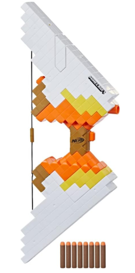 Nerf Minecraft Sabrewing Motorisierter Bogen mit 8 Darts, ab 8 Jahren (A-Ware)