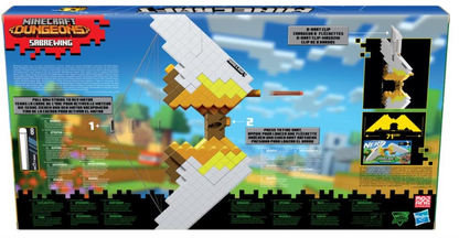 Nerf Minecraft Sabrewing Motorisierter Bogen mit 8 Darts, ab 8 Jahren (A-Ware)