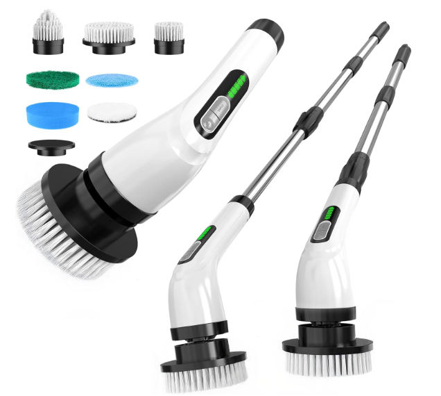 Elektrischer Spin Scrubber, kabelloser Power-Duschschrubber für Bad, Fliesen &amp; Wanne (A-/B-Ware)