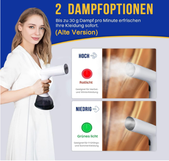 Dampfglätter 1640W, 400 ml Wassertank (A-/B-Ware)