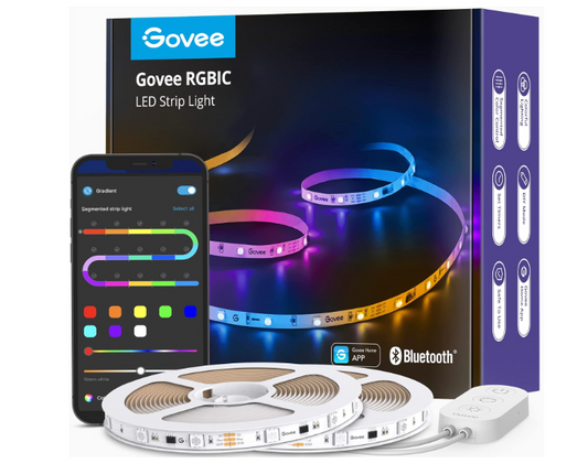 Govee RGBIC LED Strip 20 m (2×10 m) – Musik Sync &amp; Segmentsteuerung