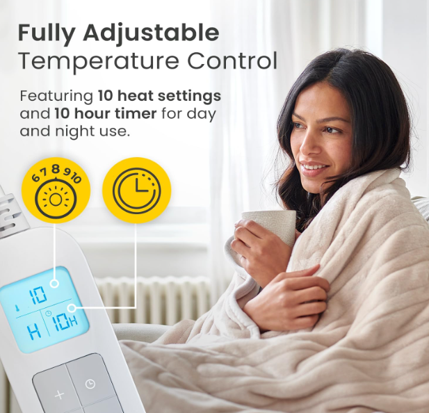 Cosi Home Heizdecke 180×130 cm (A-/B-Ware)