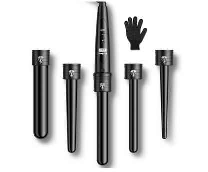 Lockenstab 5-in-1 mit verschiedenen Aufsätzen (A-/B-Ware, Verpackung leicht beschädigt)