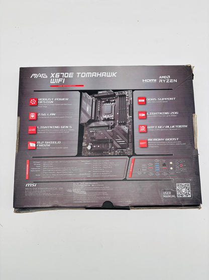 PC-Mainboard MSI MAG X670E Tomahawk WiFi (AM5, ATX, A-/B-Ware)
